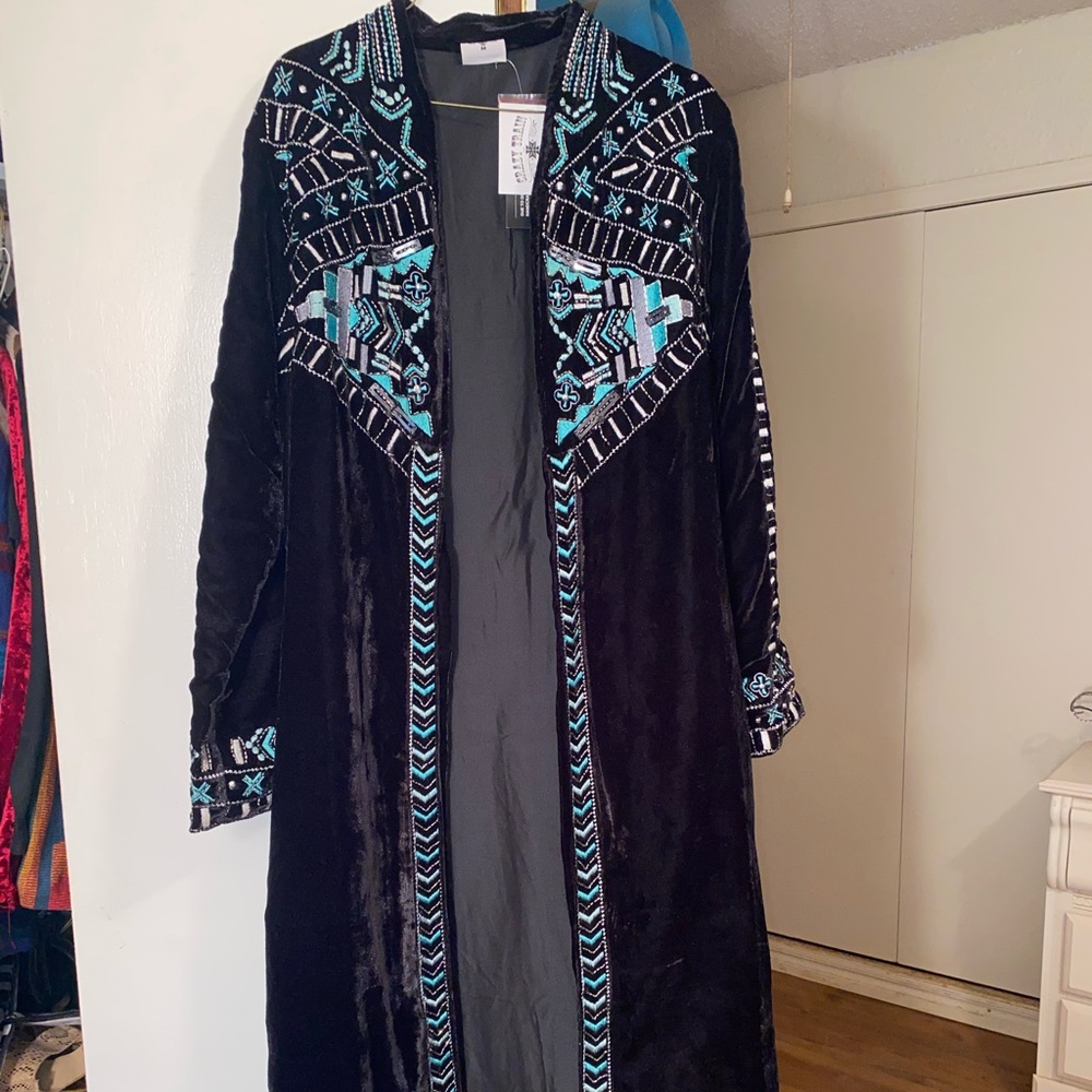 Beaded Western Coverup